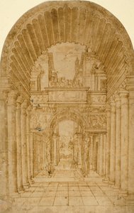 Scenografia prospettica da Diego de Siloé
